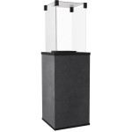 KRATKI Plynový ohřívač PATIO MINI sklo / slinutý křemen BLEND NERO